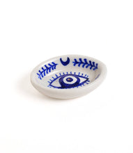Load image into Gallery viewer, Blue Evil Eye Incense Holder - Matr Boomie