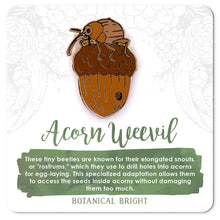 Load image into Gallery viewer, Enamel & Wood Pins - Botanical Bright