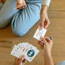 Load image into Gallery viewer, Midnight Flora & Fauna Deck of Playing Card
