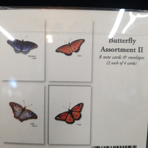 Butterfly Assortment II Note Cards