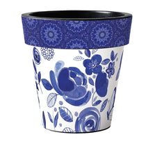 Load image into Gallery viewer, Garden Blues on White - Studio M