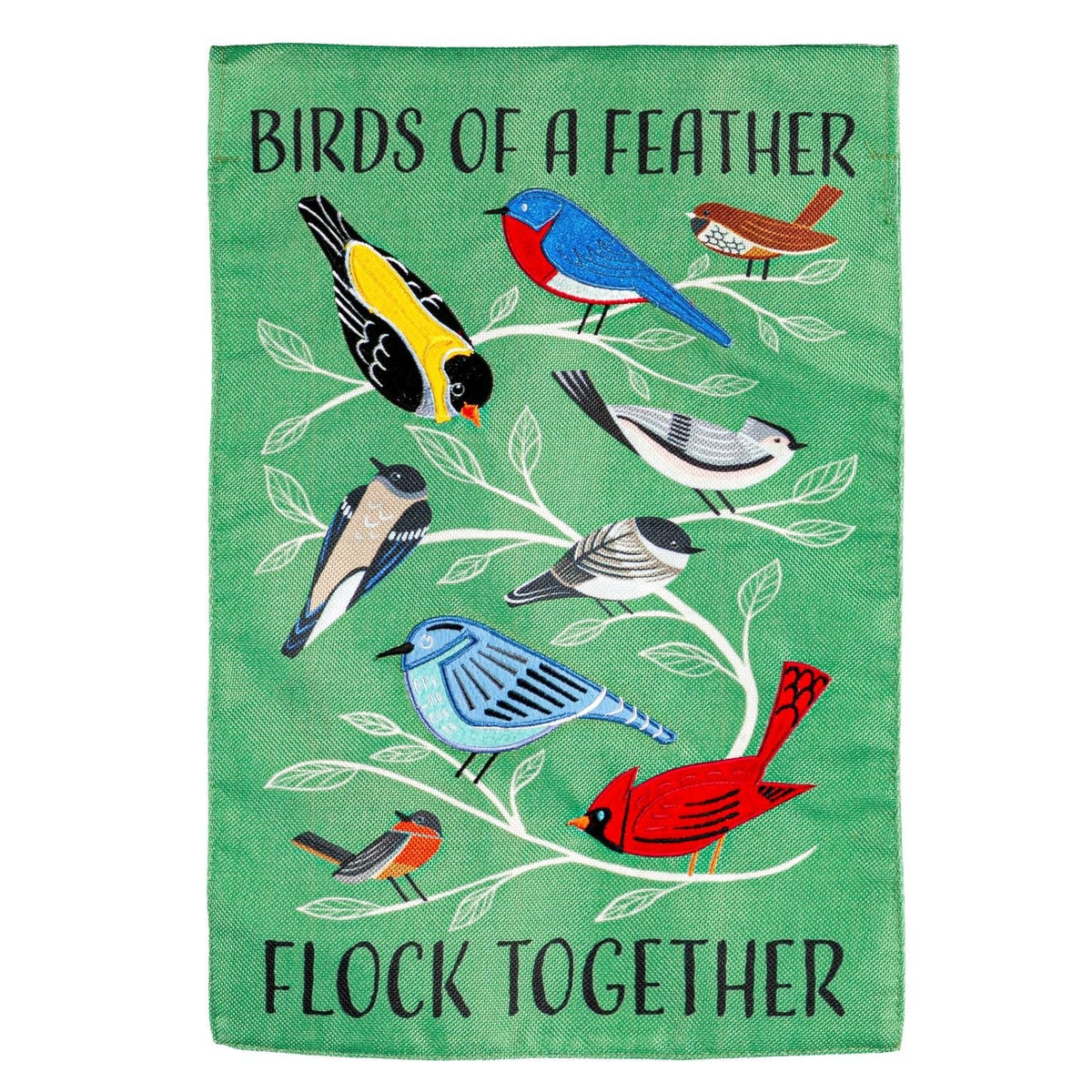 Flock Together Garden Flag – Little Red Wagon Native Nursery