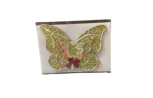 Christmas Butterfly Card