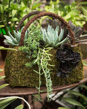 Load image into Gallery viewer, Beaumont Wicker Purse, Wicker Handles

