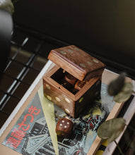 Load image into Gallery viewer, 5 Dice Box Set - Wood
