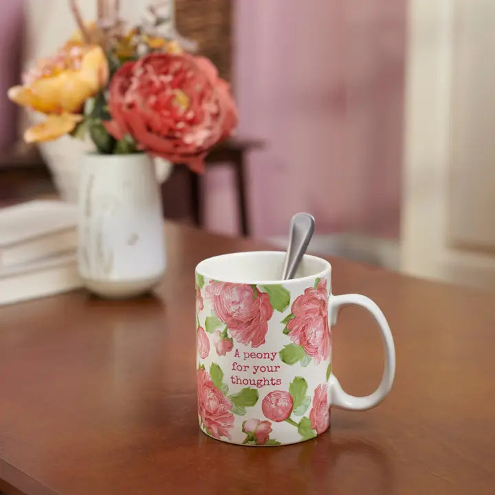 Peony Mug