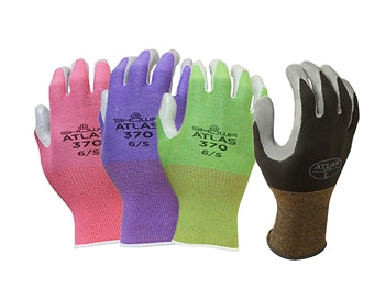Atlas Black Nitrile Gloves