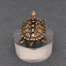 Load image into Gallery viewer, Brass Turtle Desktop Decoration
