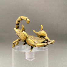 Load image into Gallery viewer, Brass Scorpion Desktop Decoration
