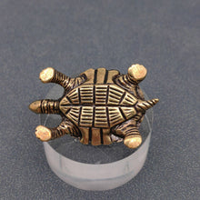 Load image into Gallery viewer, Brass Turtle Desktop Decoration
