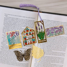Load image into Gallery viewer, Metal Butterfly Bookmark
