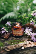 Load image into Gallery viewer, Honey Tonic | 8oz Apothecary Soy Candle | Wild Beragmot, Honey and Tonka
