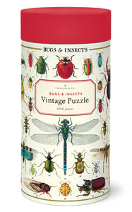 Vintage Puzzle- Bugs and Insects