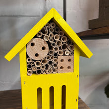 Load image into Gallery viewer, Bug/Bee Hotel - Yellow
