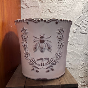Bee in Crest Planter