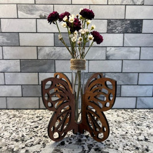 Standing Butterfly Vase