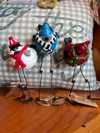 Ceramic Winter Bird