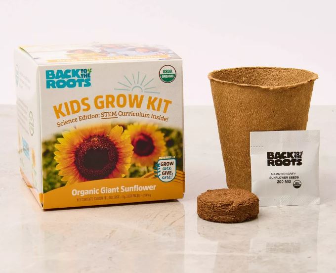 Kids Grow Kit: Organic Giant Sunflower
