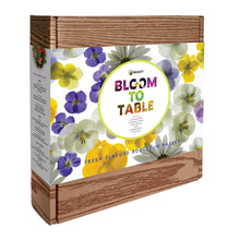 Load image into Gallery viewer, Bloom to Table Edible Garden Grow Kit | Home Gardening Kit
