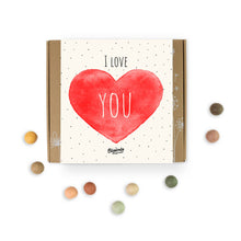 Load image into Gallery viewer, “I Love You” Wildflower Seed Box – Gift Set (9)
