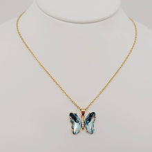 Load image into Gallery viewer, Glass Butterfly Necklace
