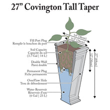 Load image into Gallery viewer, Self Watering Planter Fill Port 27"
