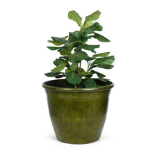 Load image into Gallery viewer, 22" Patio Planter - Matte Green Granite
