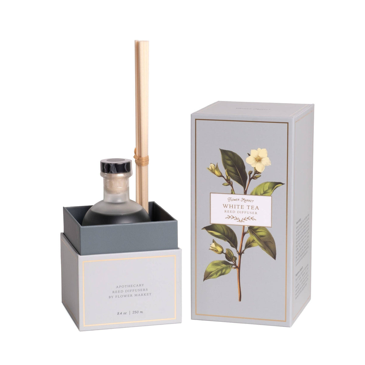 White Tea Reed Diffuser – Flower Market – Little Red Wagon Native Nursery