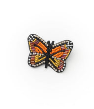 Load image into Gallery viewer, Beaded Butterfly Brooch - Matr Boomie
