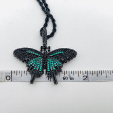 Load image into Gallery viewer, Sparkling Colorful Zircon Butterfly Pendant Necklace
