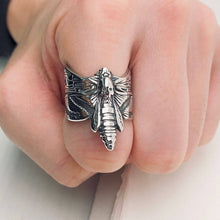 Load image into Gallery viewer, Death head moth Ring
