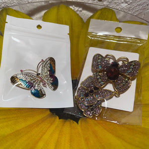 Butterfly Bug Brooch