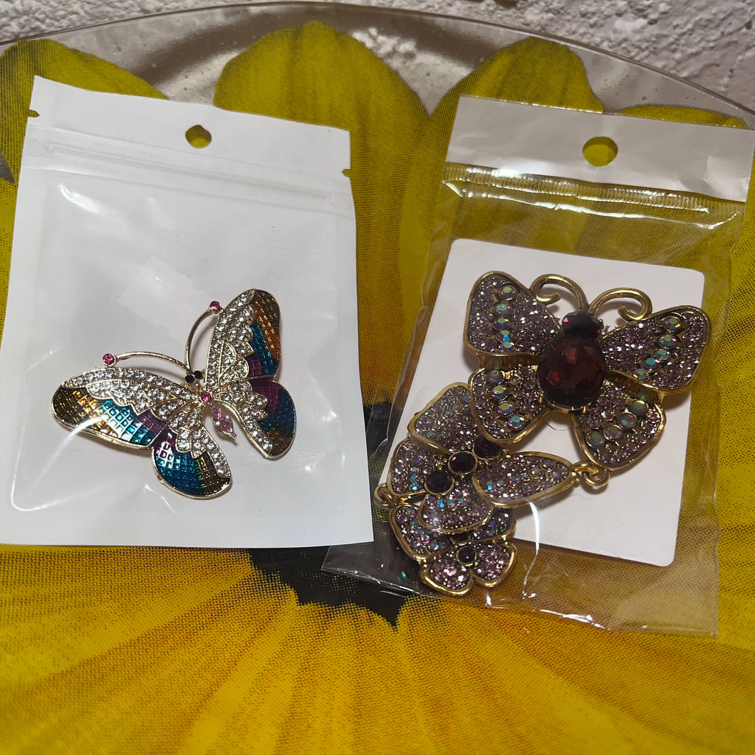 Butterfly Bug Brooch