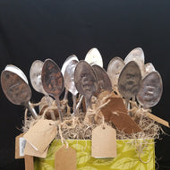 Silver Spoon Plant Markers