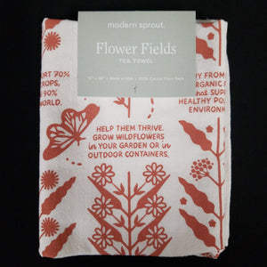 Tea Towel  - Flower Fields