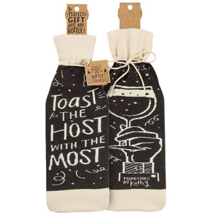 Bottle Cover -  Toast the Host