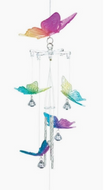 Rainbow Butterfly Windchimes