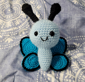 Blue Butterfly Crochet