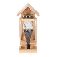 Wine Bottle Bird Feeder