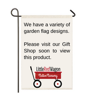 Flag - Chickadee Floral Birdhouse