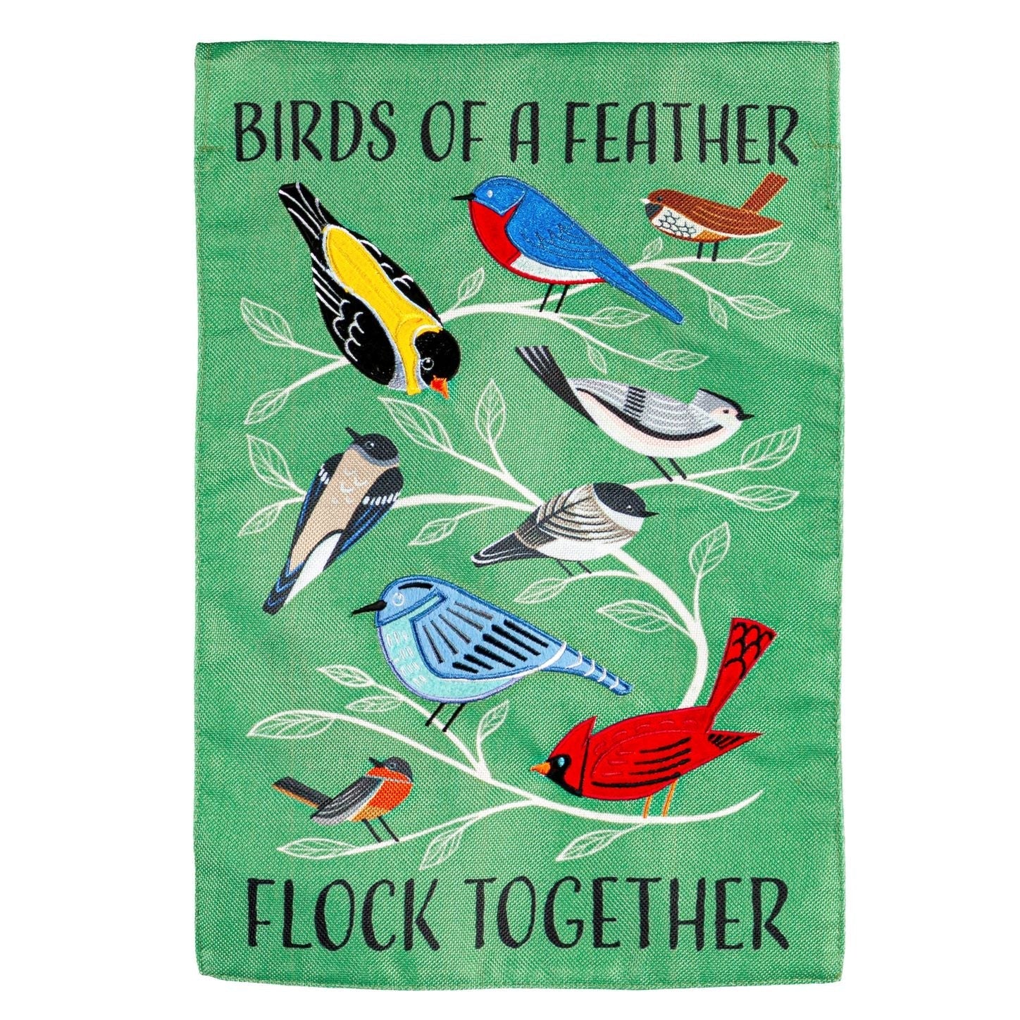 Flock Together Garden Flag – Little Red Wagon Native Nursery