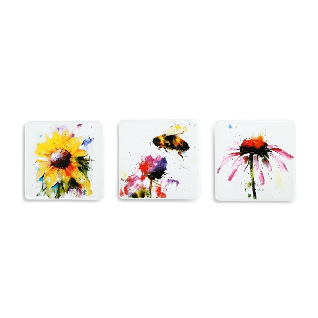 Bee or Flowers Magnets