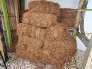 Pine straw bale