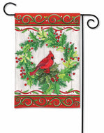 Garden Flag- Cardinal Joy
