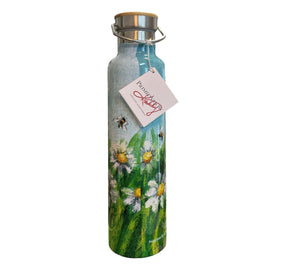 Insulated Water Bottle- Daisies