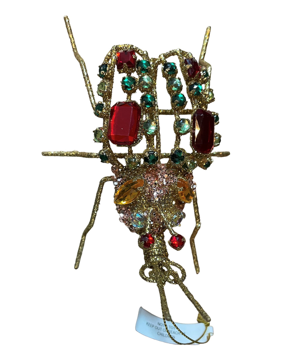 Jeweled Beetle Ornament