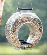 Large Clear Round Birdfeeder