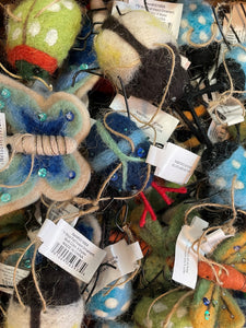 Wool Felt Insect Ornament – Little Red Wagon Native Nursery