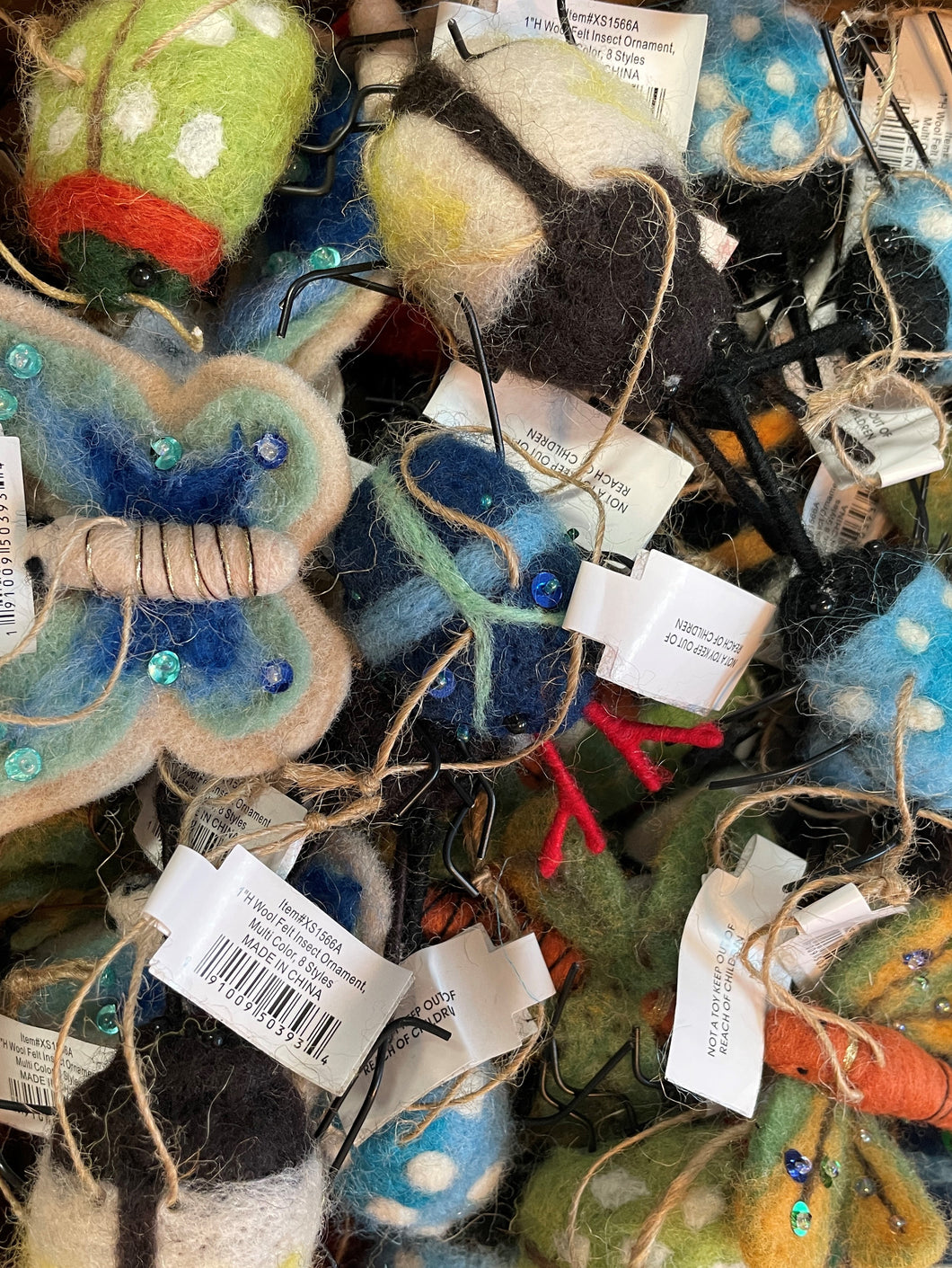 Wool Felt Insect Ornament – Little Red Wagon Native Nursery